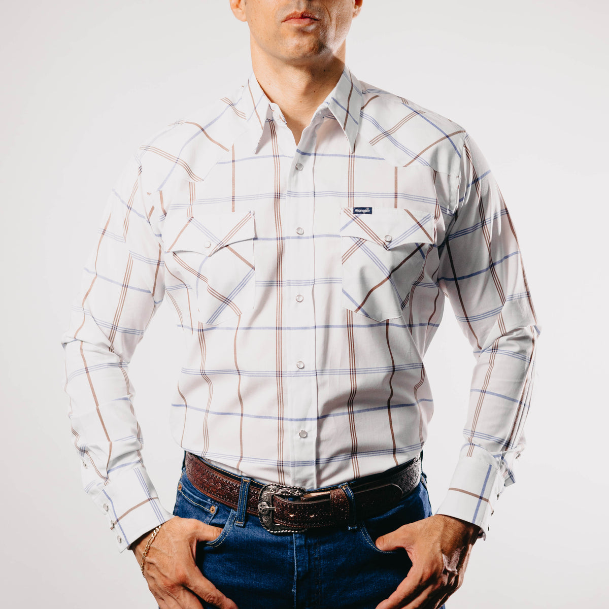 Camisa Wrangler Cua Blanco 207