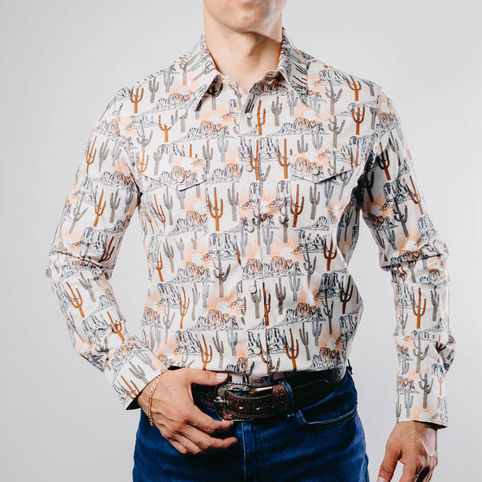 Camisa Rock&Roll Sunburst Naranja 001