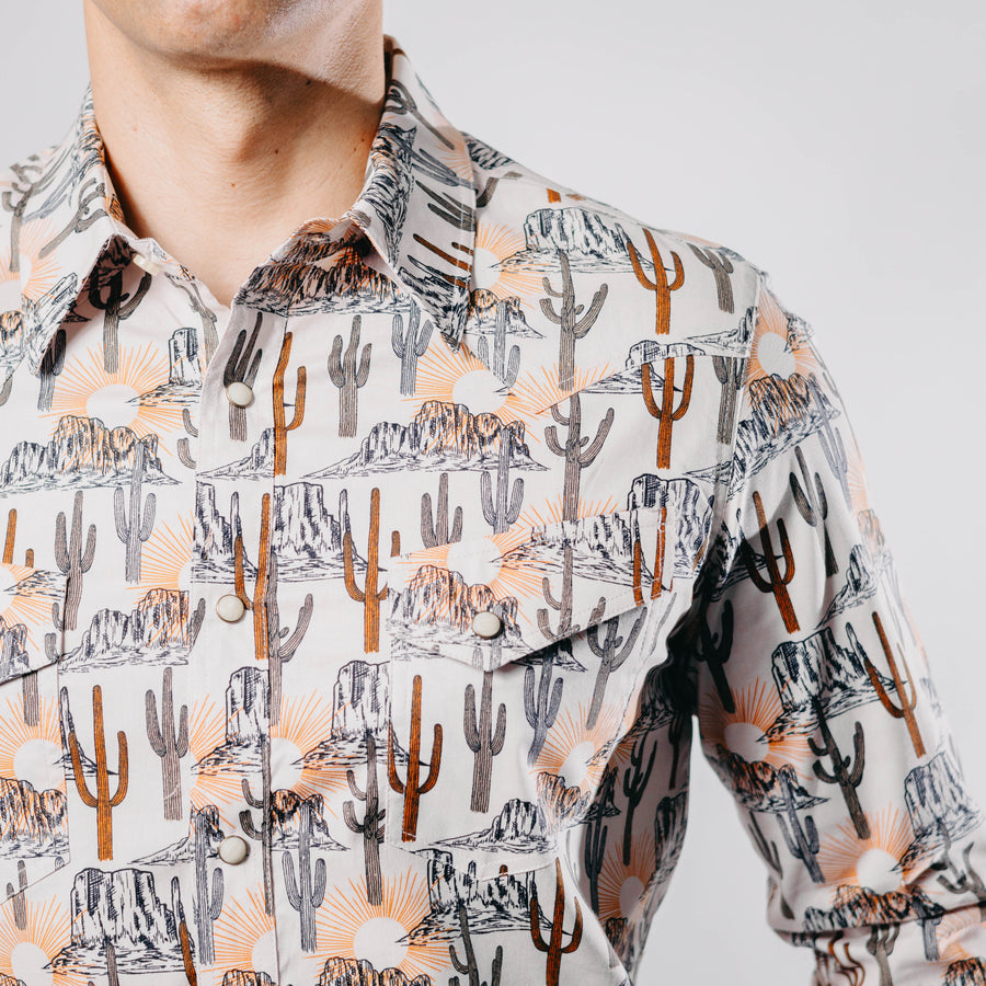 Camisa Rock&Roll Sunburst Naranja 001
