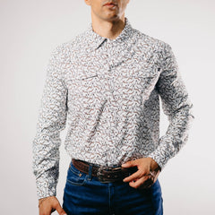 Camisa Rock&Roll Performance Longhorn White 002