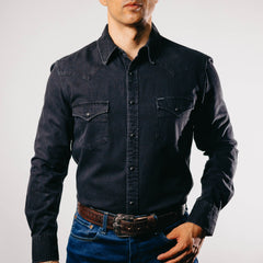 Camisa Rock&Roll Black Denim 006