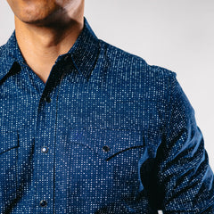 Camisa 1800 West Est Azul 003