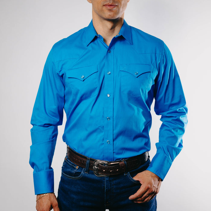 Camisa 1800 West Lisa Turquesa 006