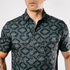 Camisa Platini MC Performance Aztec Black 027