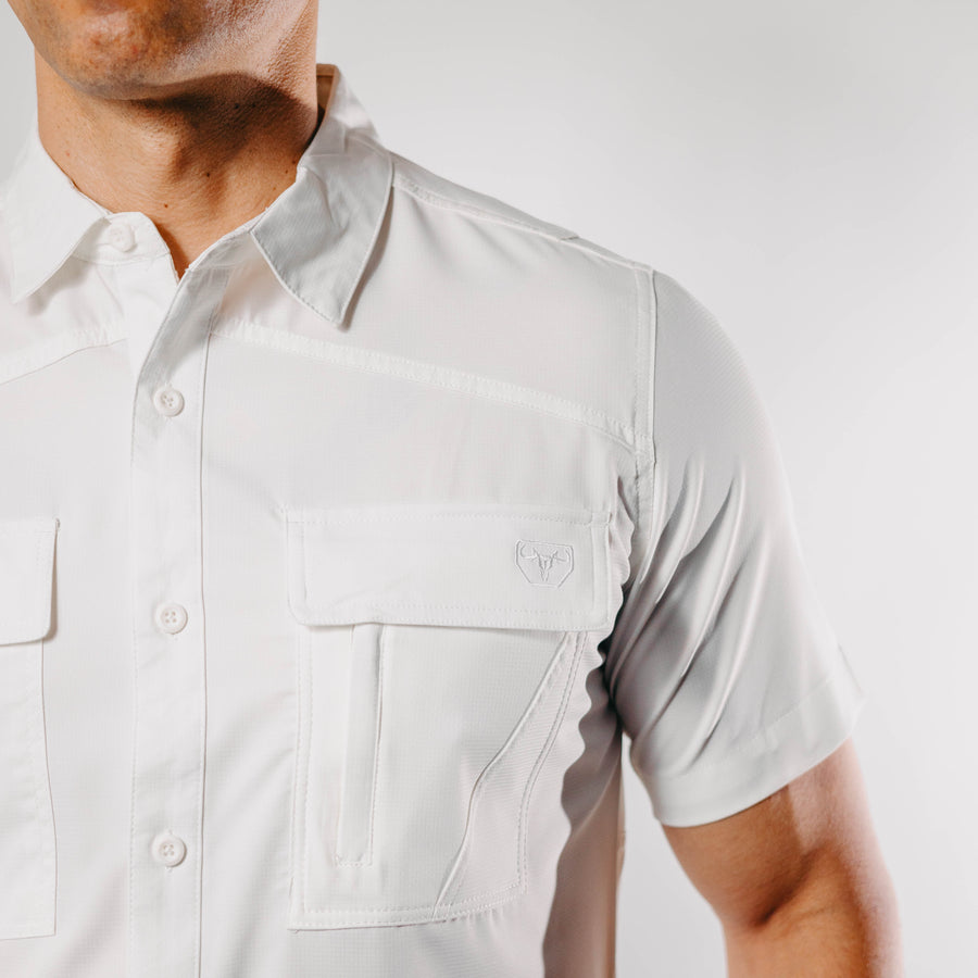Camisa Platini Manga Corta Performance Blanco 033