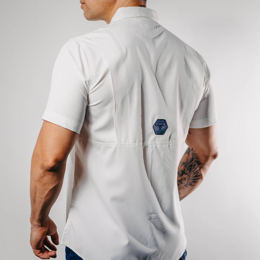 Camisa Platini Manga Corta Performance Blanco 033