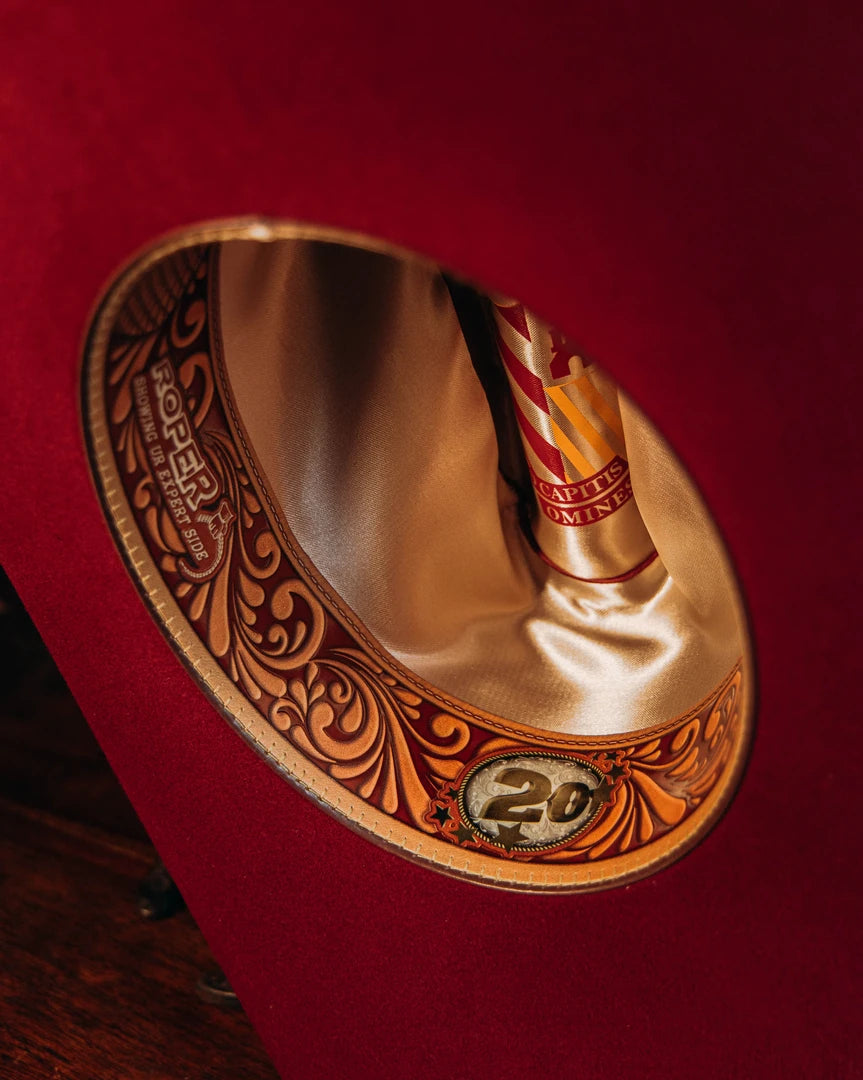 Texana Tombstone 20* Roper Lana Tinto 114