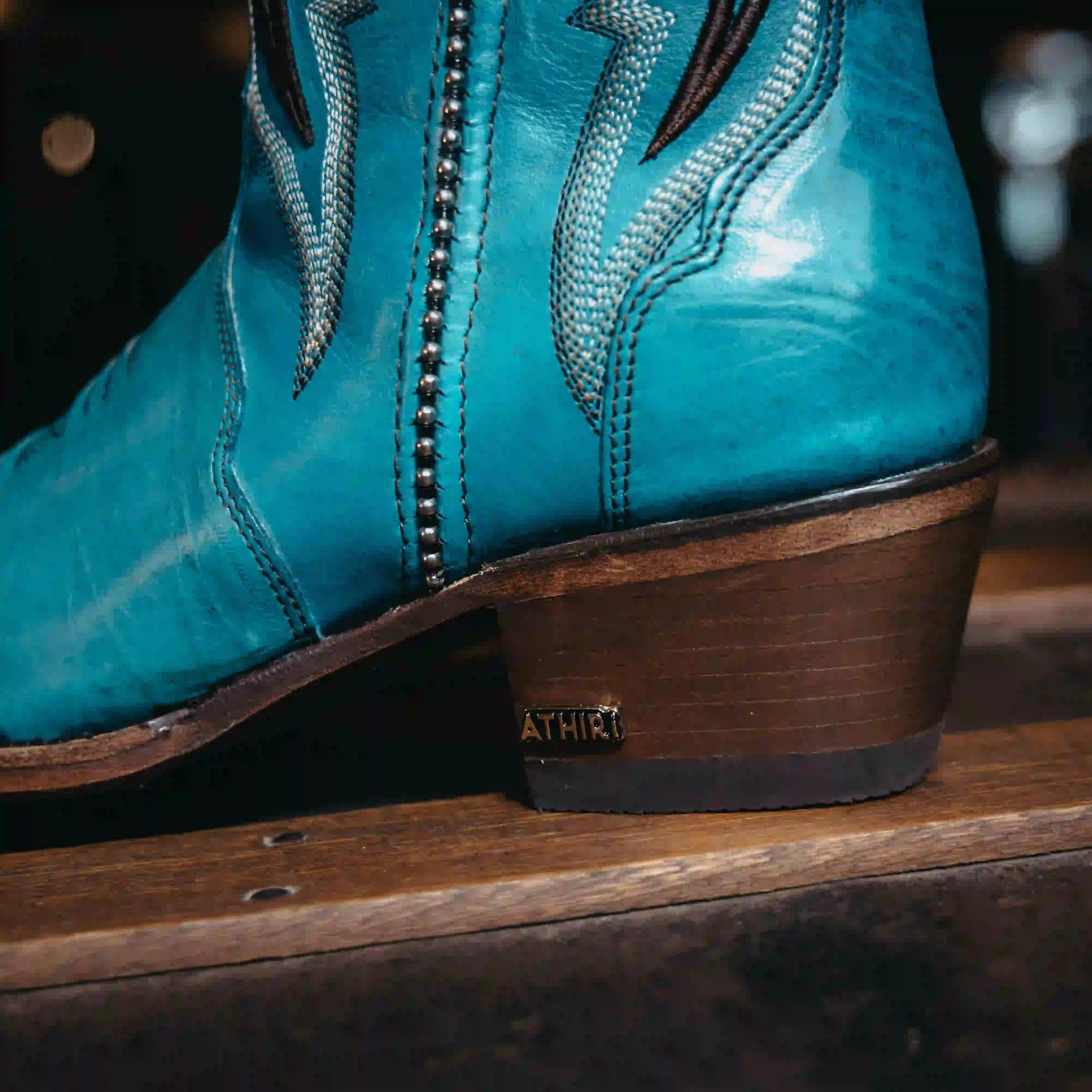 Bota Athiri Athala Cleyton Turquesa H-Marie 020