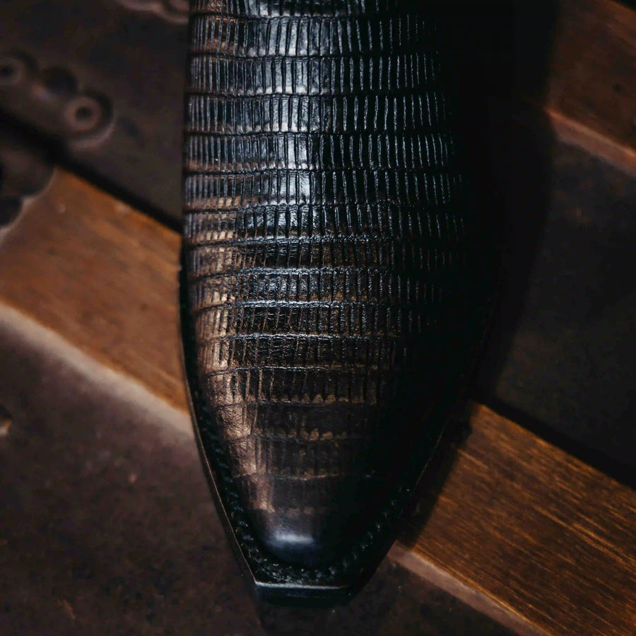 Bota Athiri Print Lizard Negro H-Retro 021