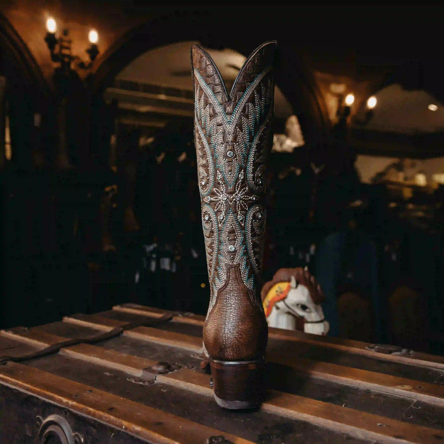 Bota Athiri Athala Cavalier Café H-Marie