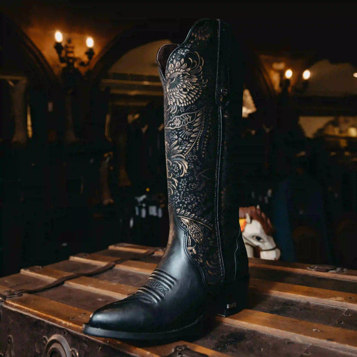 Bota Athiri Cerey Rush Negro H-Rous Oval