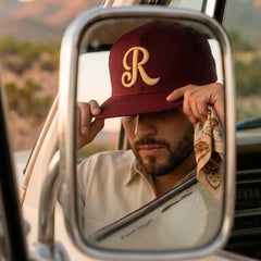 Gorra Barba Nort Conjunto Relincho Vino 101