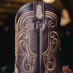 BOTA COWBOYS EXOTICA PITON CAML H-500