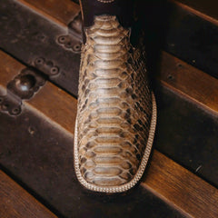 BOTA COWBOYS EXOTICA PITON CAML H-500