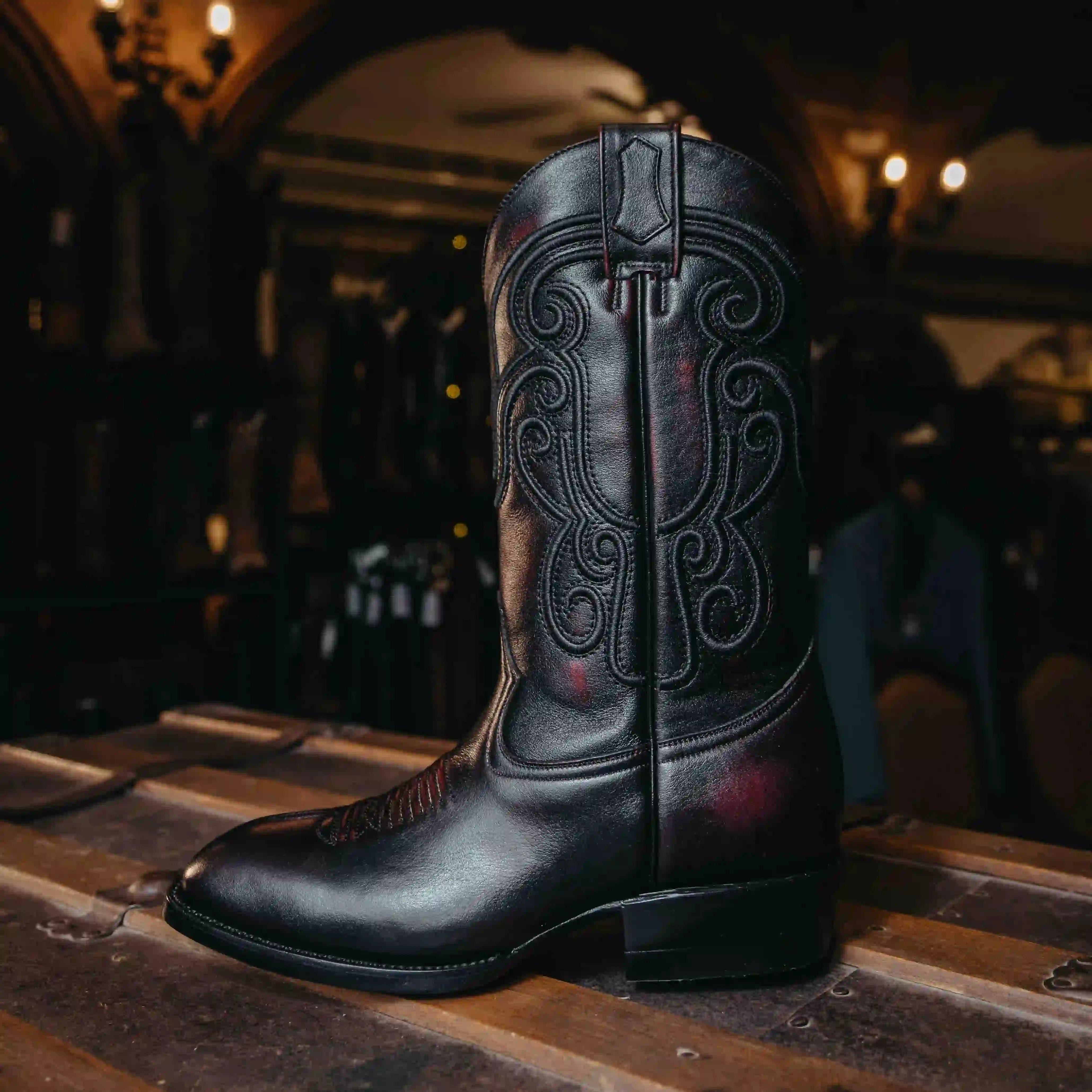 BOTA COWBOYS IMPERIAL BLK CHERRY H-FRAN
