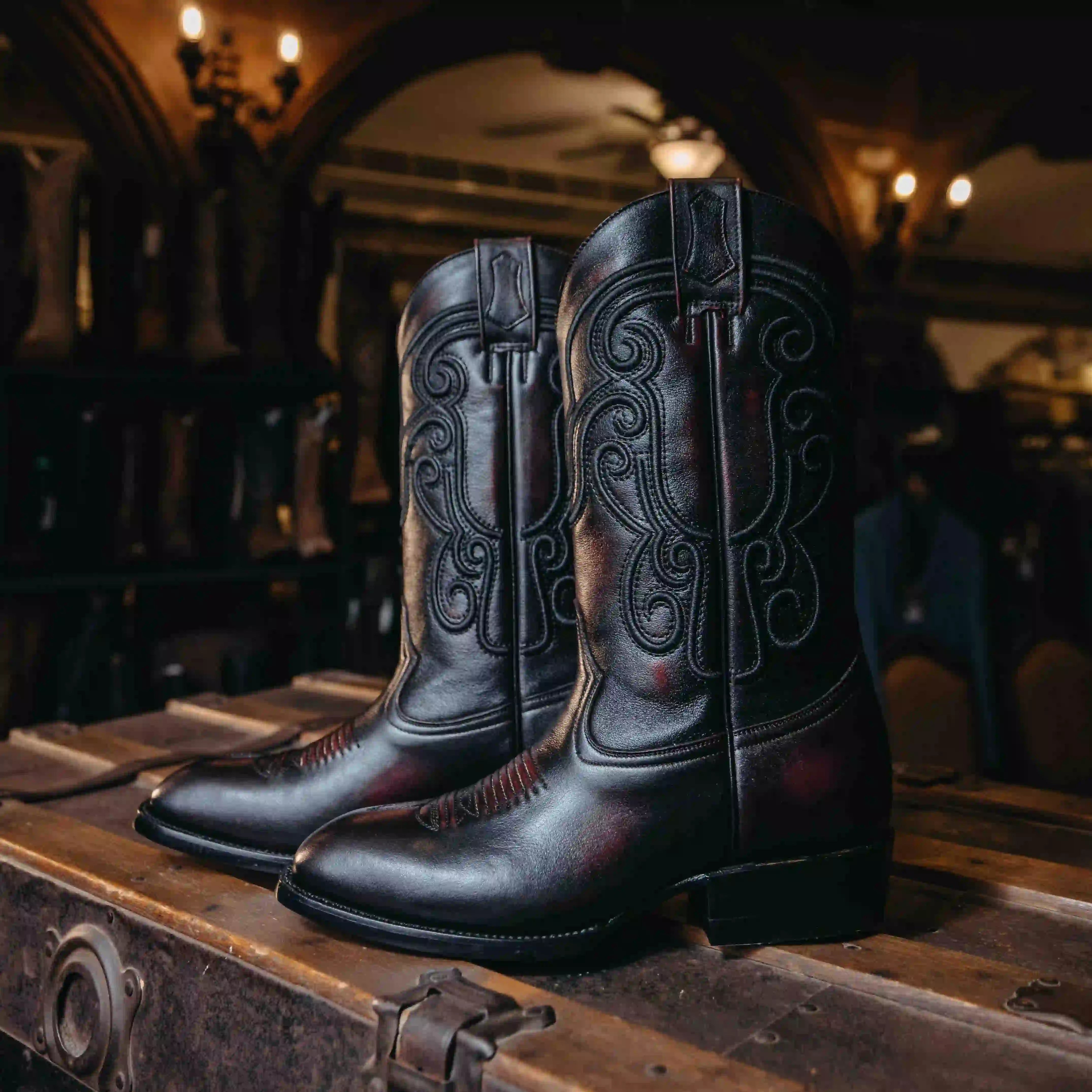 BOTA COWBOYS IMPERIAL BLK CHERRY H-FRAN