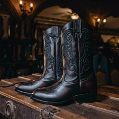 BOTA COWBOYS IMPERIAL BLK CHERRY H-FRAN