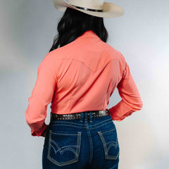 Blusa Doble Erre Performance Coral