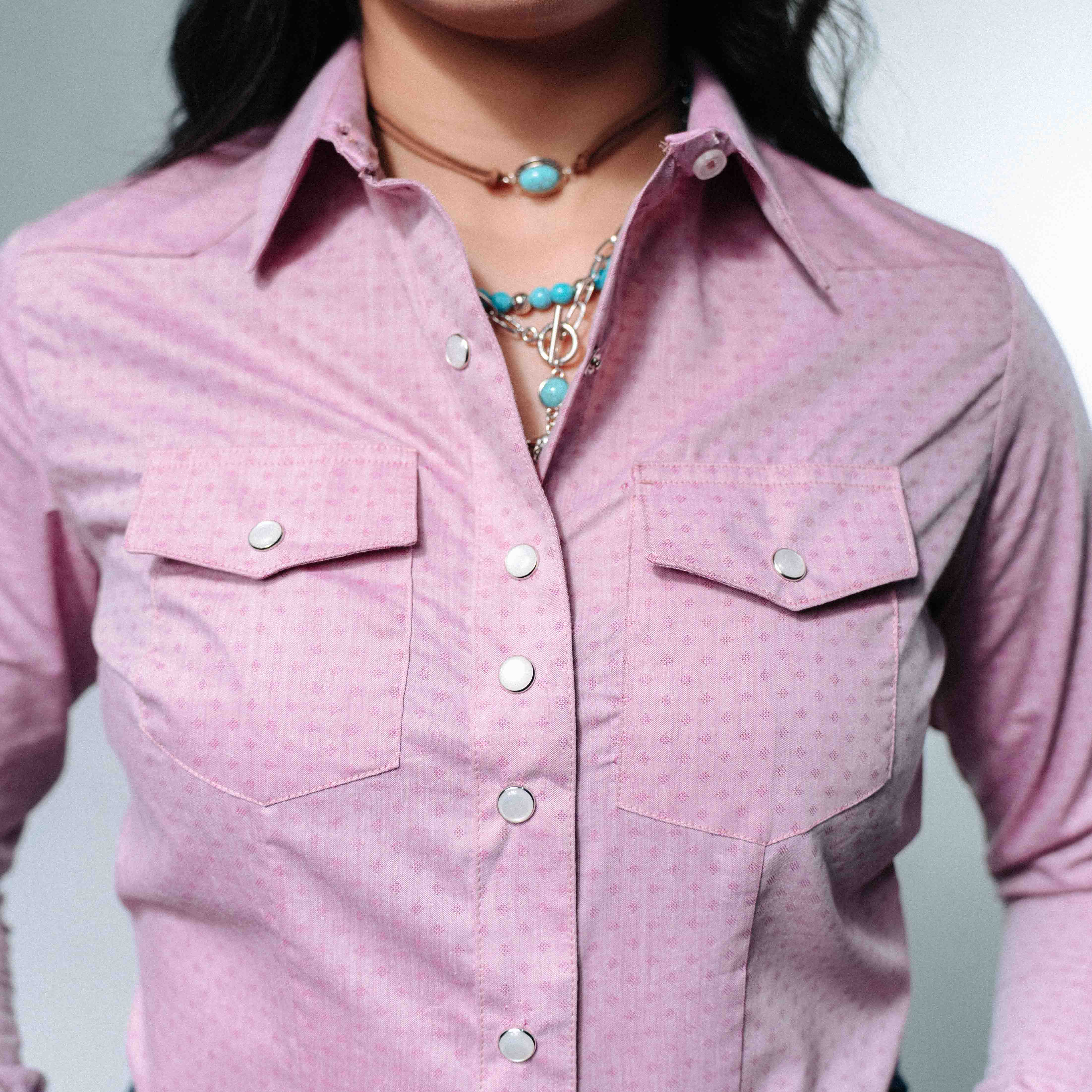 BLUSA DOBLE ERRE LISA MILAN ROSA