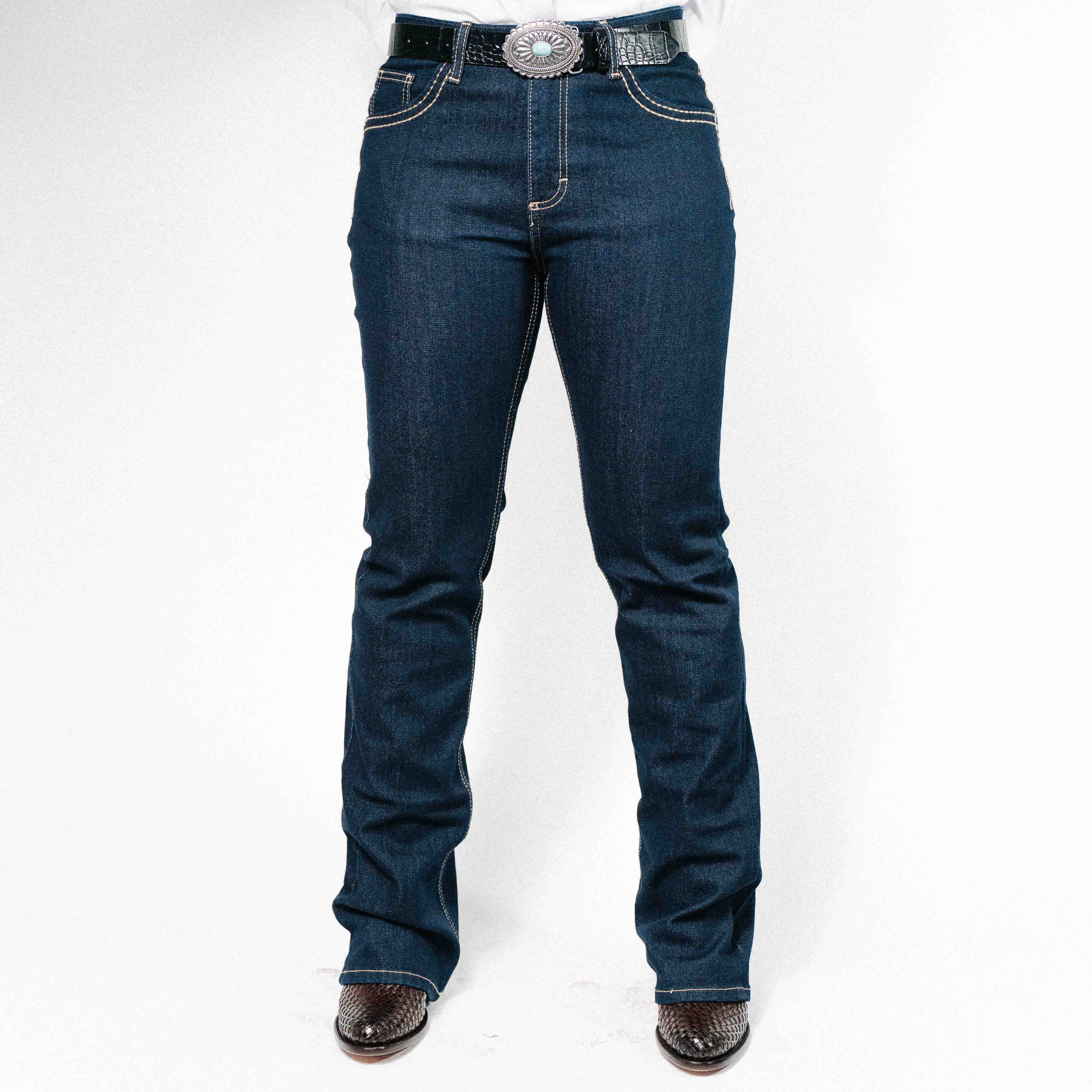 Pantalon Wrangler Cintura Alta Retro 086