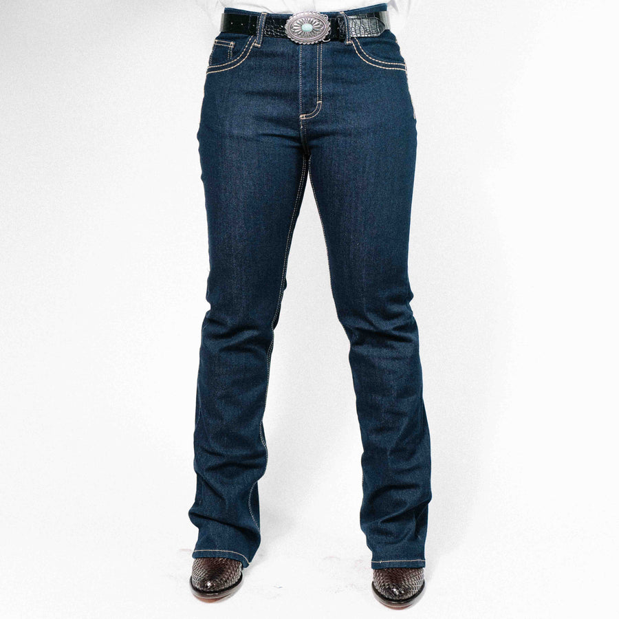 Pantalon Wrangler Cintura Alta Retro 086