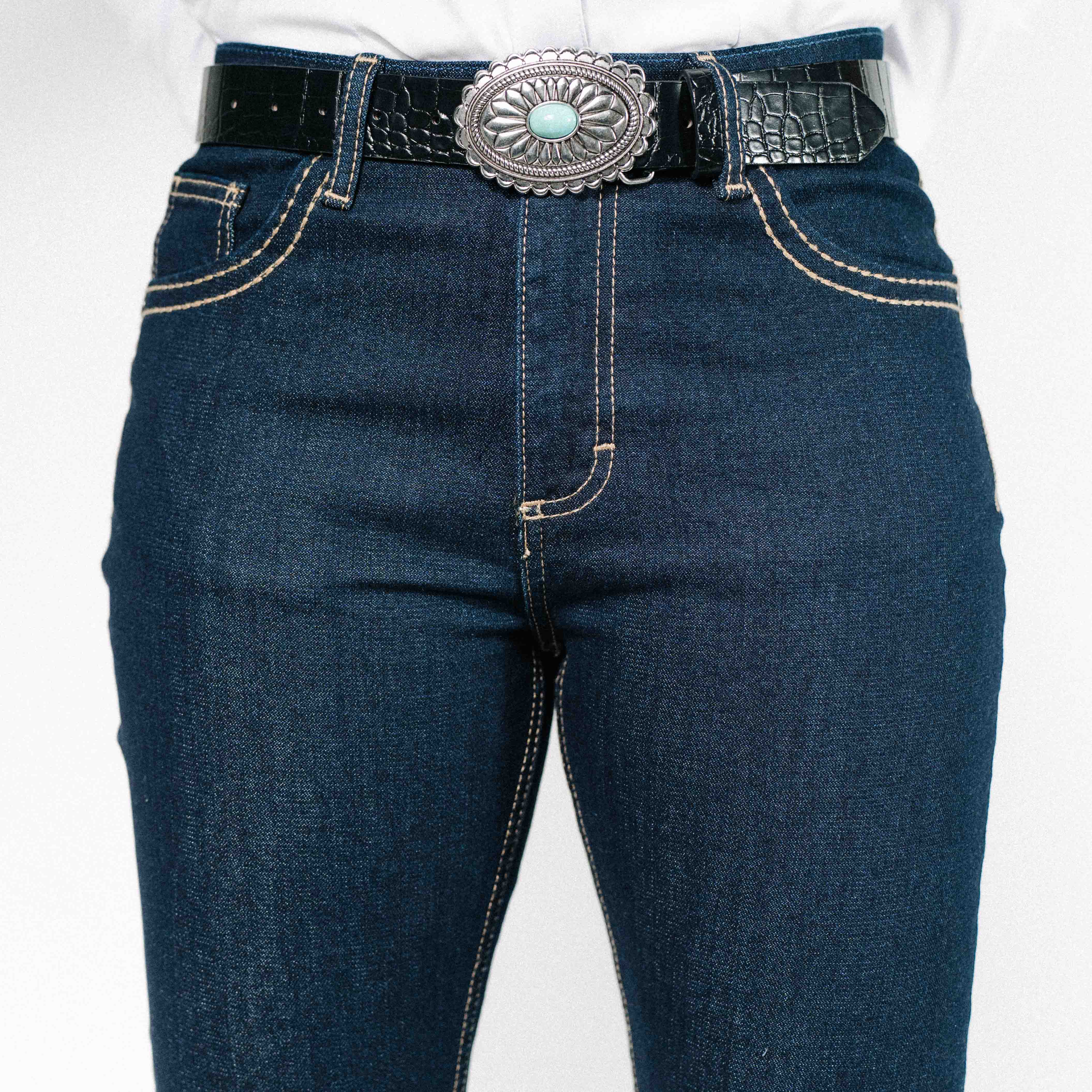 Pantalon Wrangler Cintura Alta Retro 086