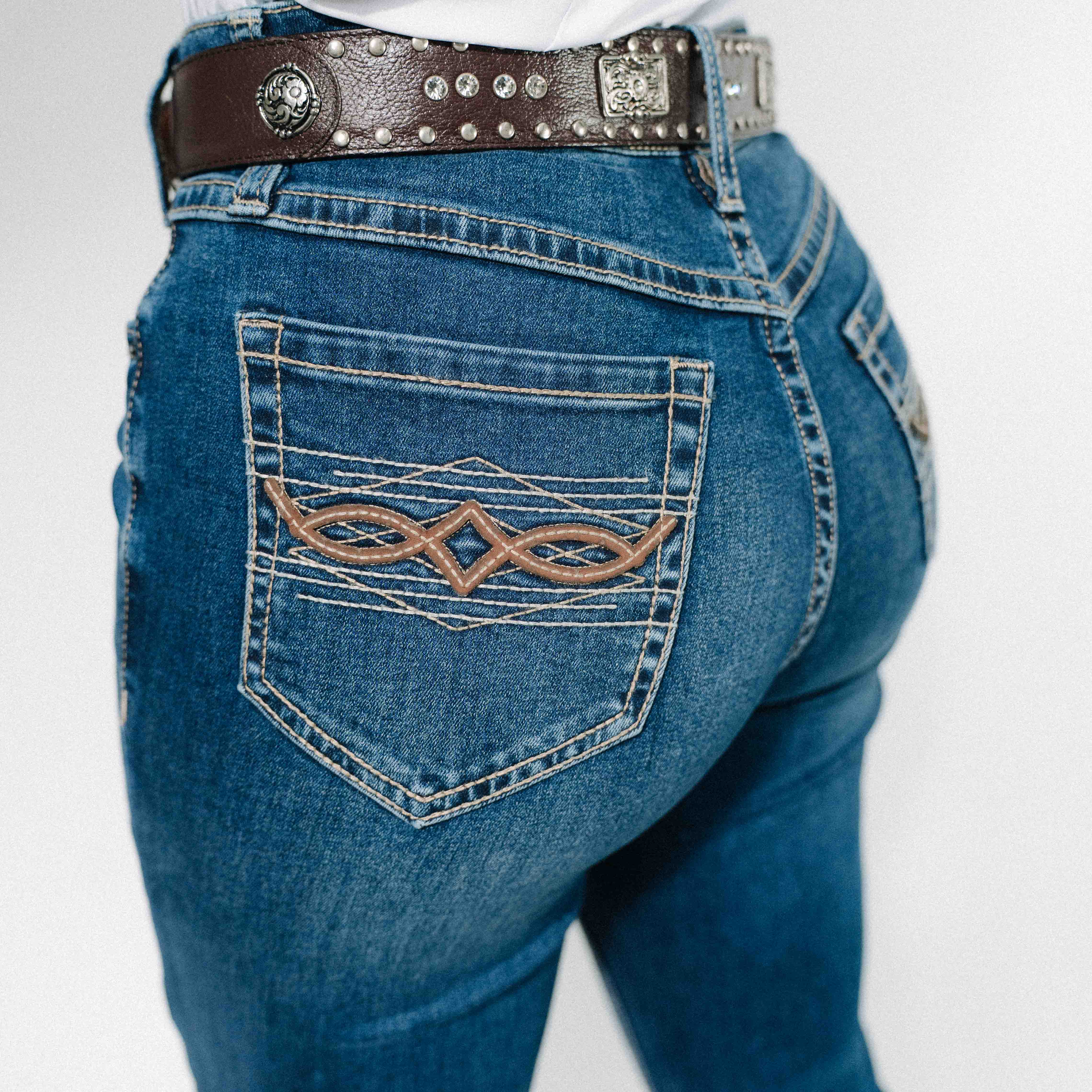 PANT ROCK&ROLL CINTURA ALTA BOR CF