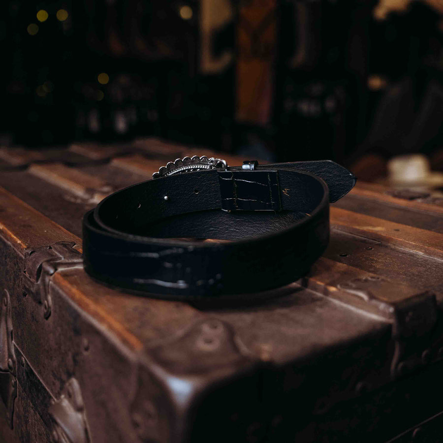 Cinto VV Sint Heb Chapeton Pl/Tur Negro 242