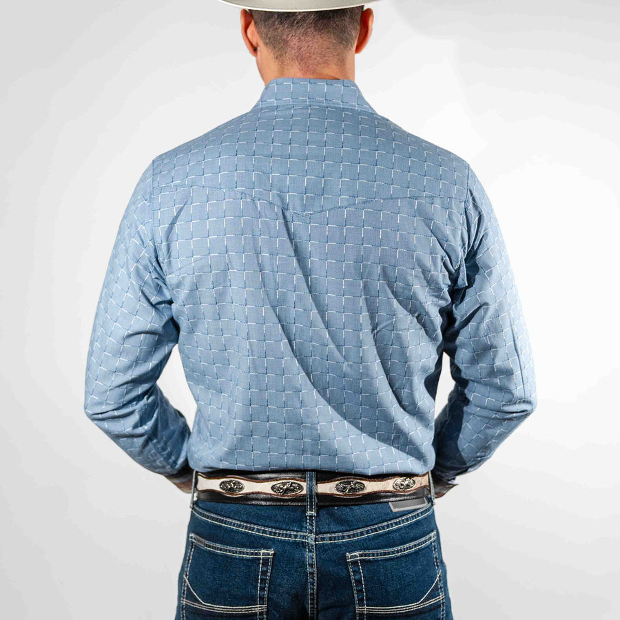 CAM WRANGLER RETRO CUA RELIEVE AZUL
