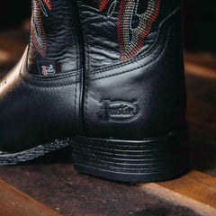 Bota Justin Negro H-Rodeo 010