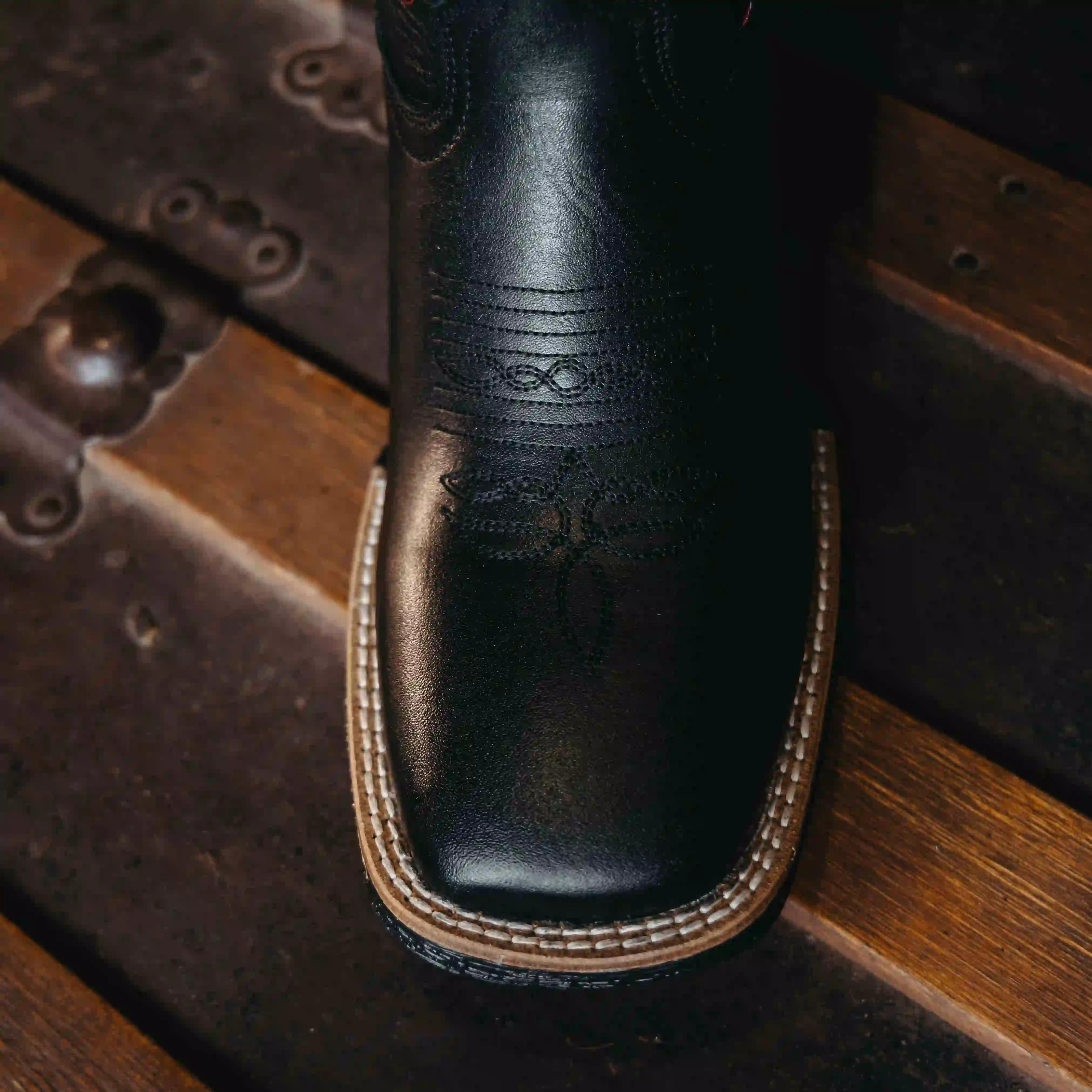 Bota Justin Negro H-Rodeo 010