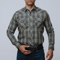 Camisa Wrangler Cua Verde 202