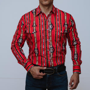 Camisa Wrangler Checotah Roja 184