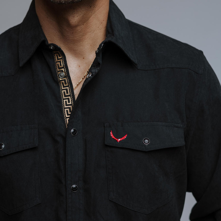 Camisa McAllen Camisola Jerezana Negro 032