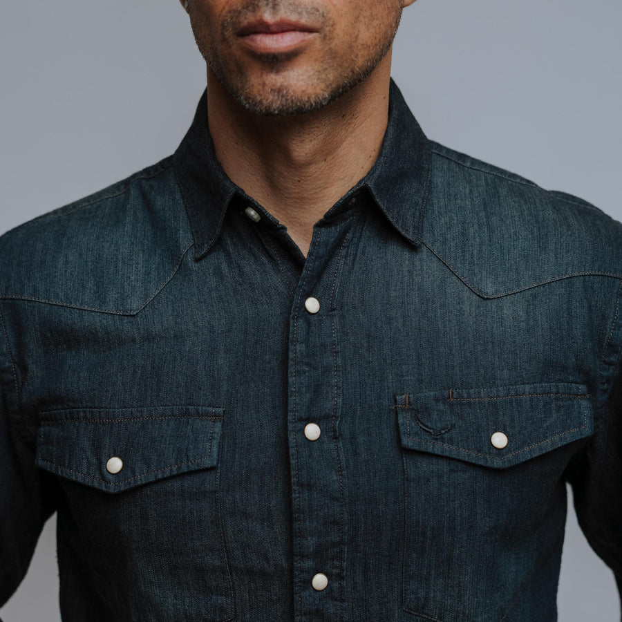 Camisa McAllen Mezclilla Buckle 041
