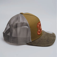 Gorra Justin HJ Ocher Green 106