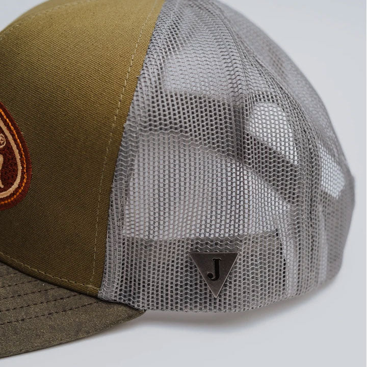 Gorra Justin Ocher Green 106