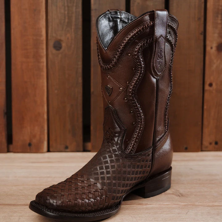 Bota Vaquero Signature Cafe 002