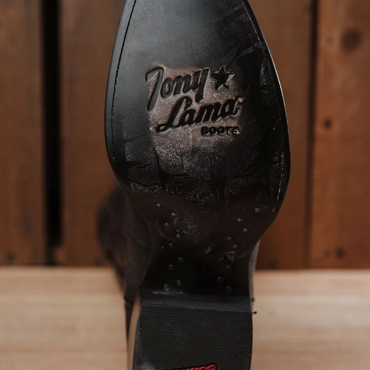 Bota Tony Lama Lizard Teju Negro 008