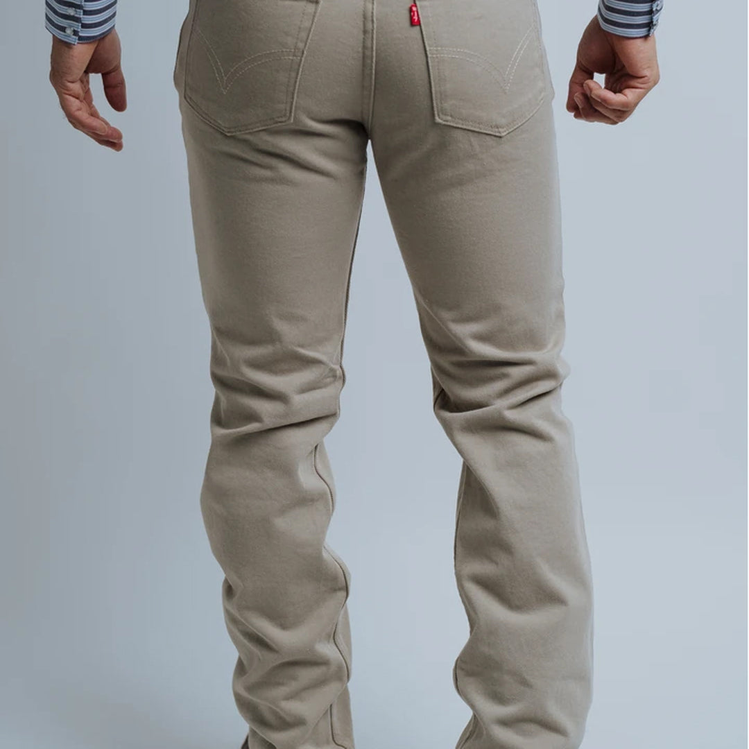 Pantalon W17 Mezclilla Arena Reg 007