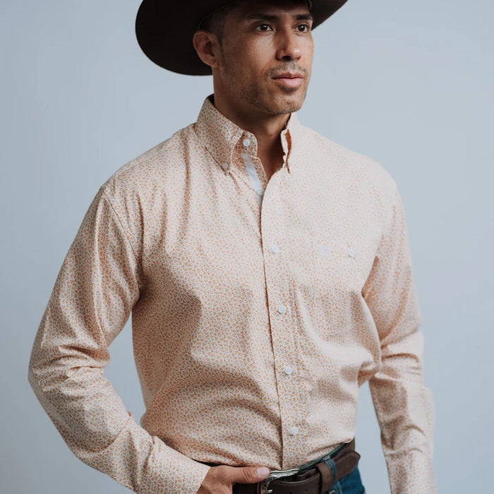 Camisa Wrangler George Strait Estampada Flor 227