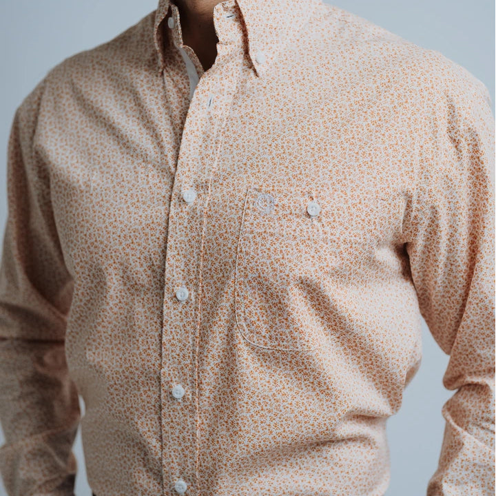 Camisa Wrangler George Strait Estampada Flor 227