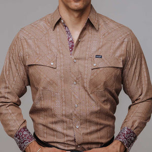 Camisa Wrangler Est Retro Cafe 176