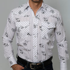 Camisa Hannover Rayas Blanca 240