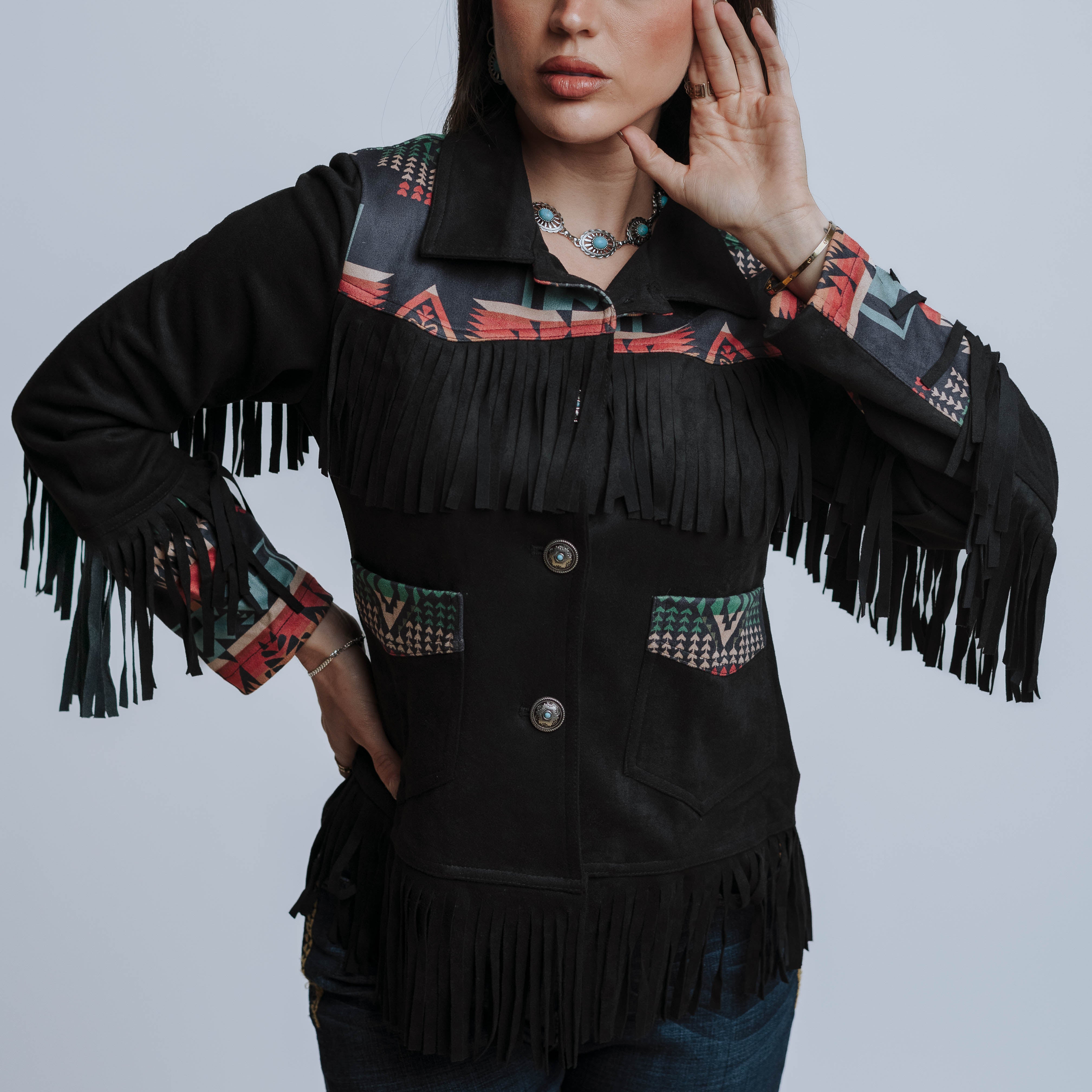 Saco Faex Nativo Negro FL 026