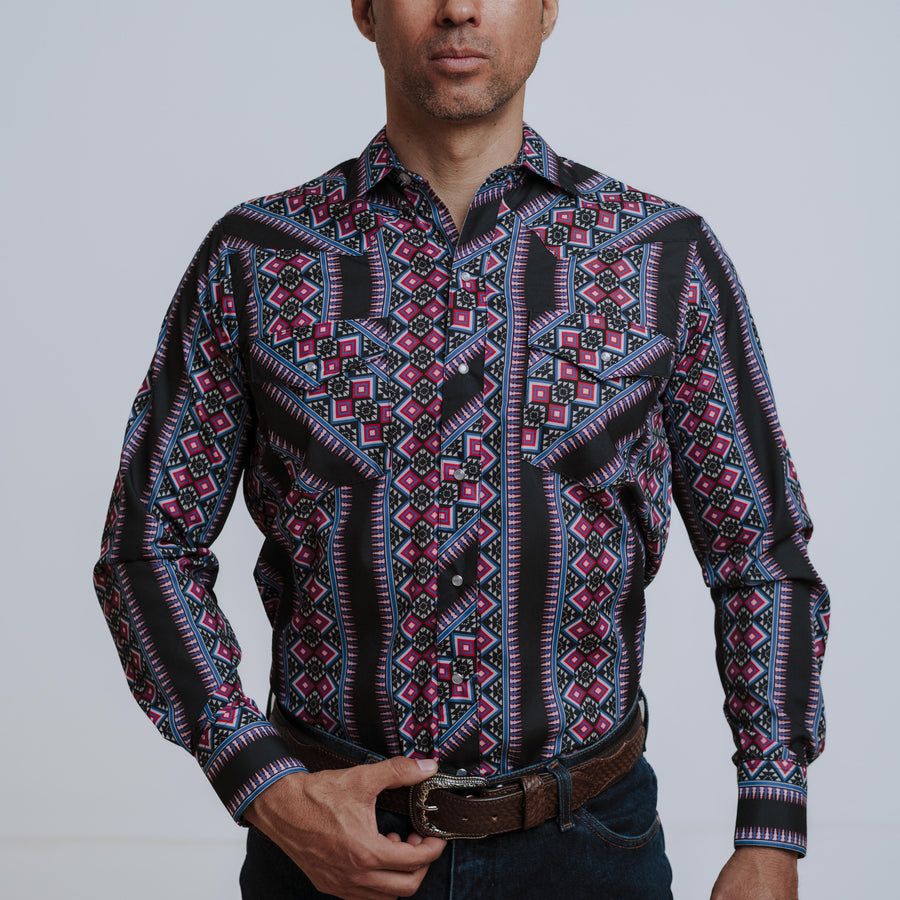 Camisa Hannover Checotah Negro 286