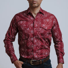 Camisa Hannover Checotah Vino 289