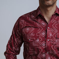 Camisa Hannover Checotah Vino 289