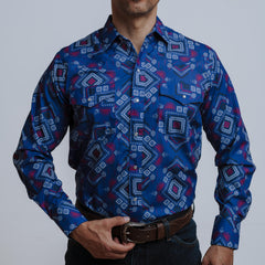 Camisa Hannover Checotah Azul 290