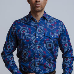 Camisa Hannover Checotah Azul 290